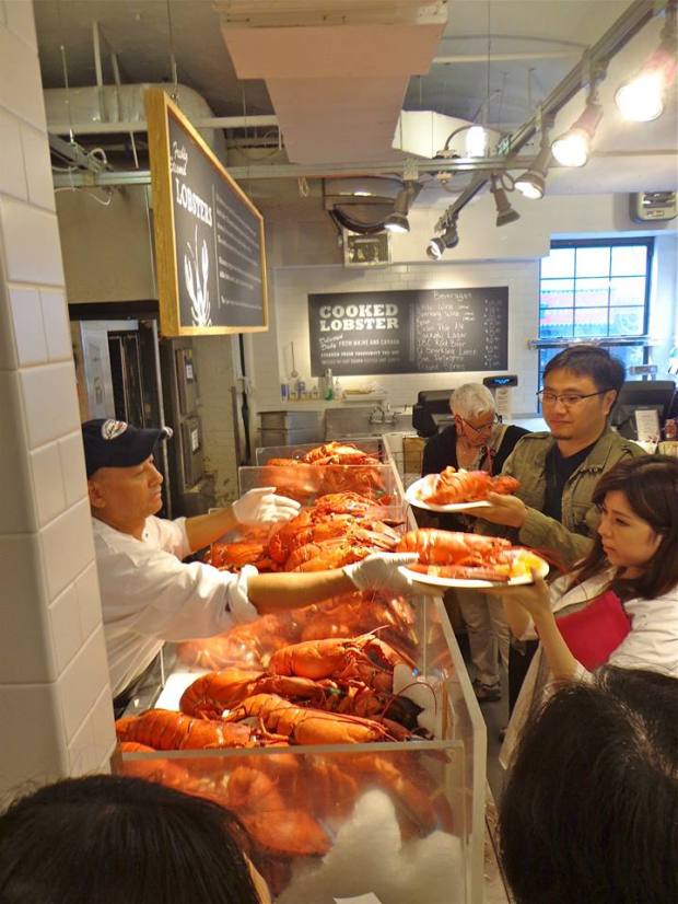 Chelsea Market New York Manhattan Cooked Lobster
