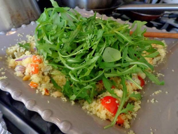 Cous Cous Tuna Salad Fish Recipe rucola